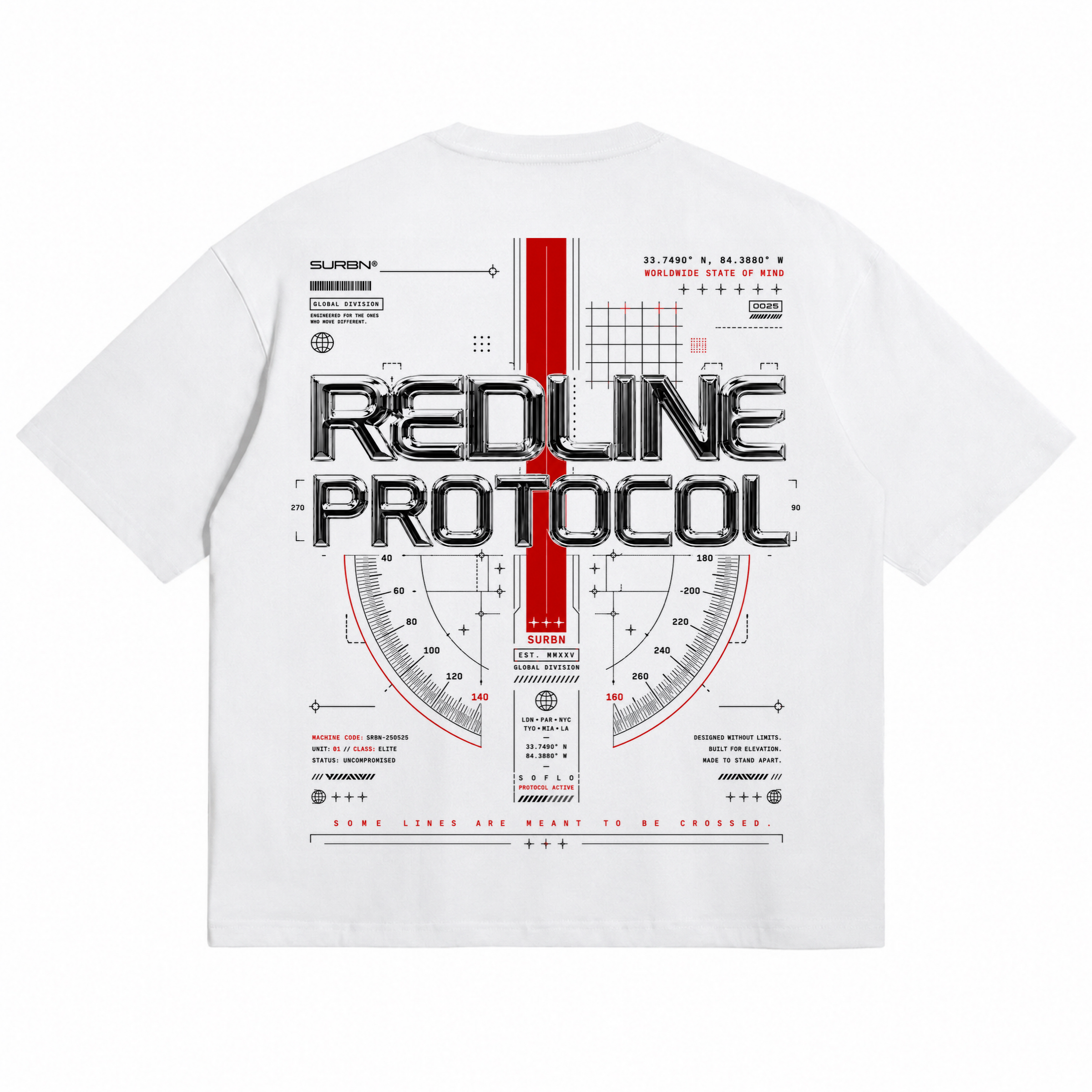 SURBN Redline Protocol Tee